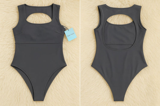BODY FEMME - GRIS OSCURO