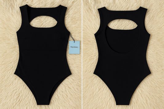 BODY FEMME - NEGRO