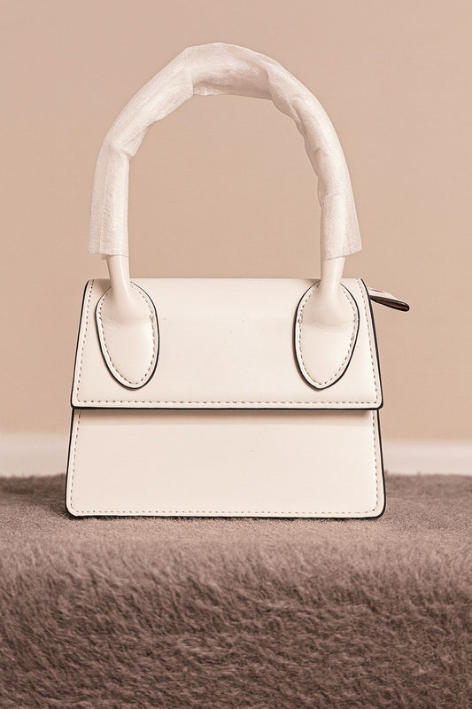 BOLSO MINI ASA BLANCO